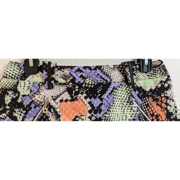 Ladies JAMIE SADOCK Multicolored Snake Pattern Golf Athletic Skirt Size 2 - Picture 2 of 16